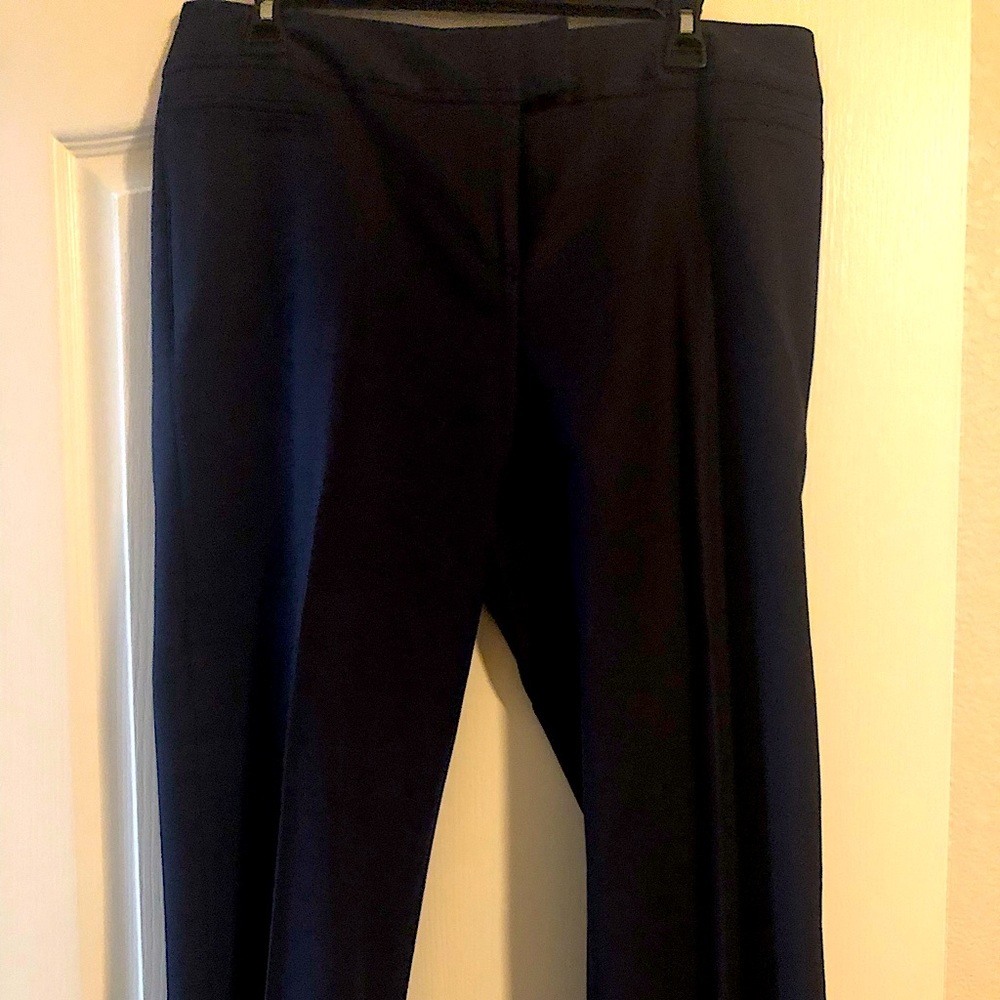 Adrienne Vittadini Women’s Navy Khaki Pants